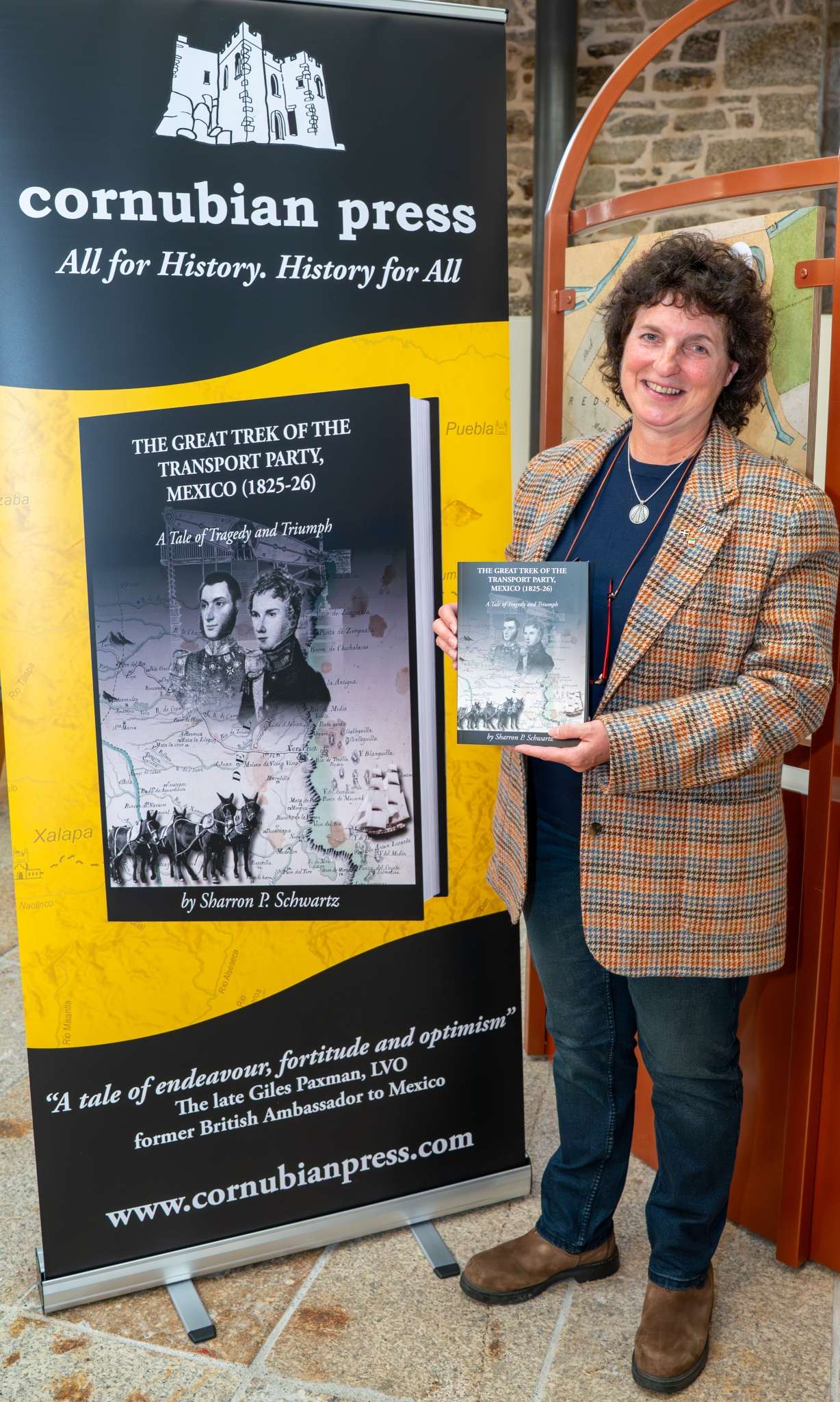 Author of The Great Trek, Dr Sharron P. Schwartz 